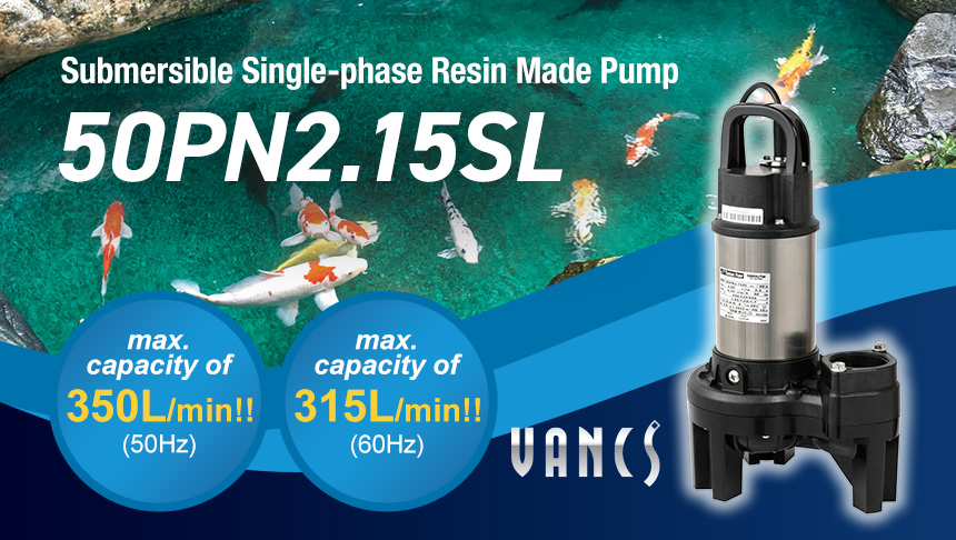 Submersible Single-phase Resin Made Pump 50PN2.15SL