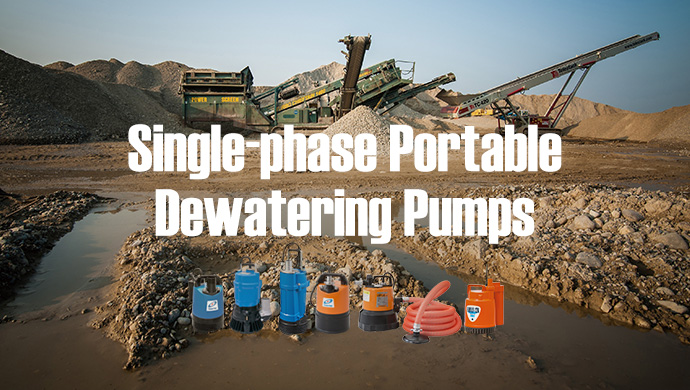 Single-phase Portable Dewatering Pumps